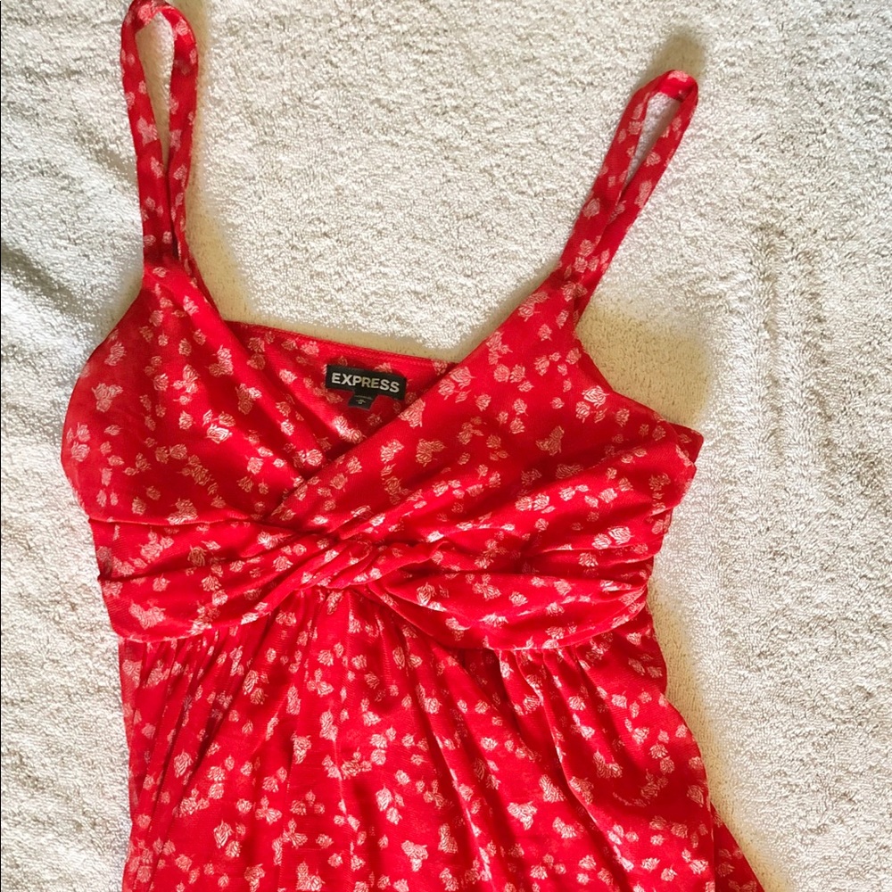 Express flower print top